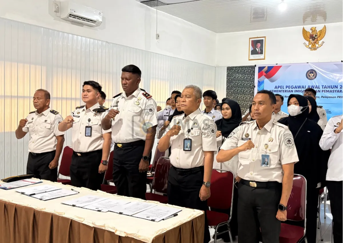 Apel Awal Tahun 2026 Bersama Kementerian Imigrasi dan Pemasyarakatan: Rutan Kelas IIB Majene Siap Wujudkan Pelayanan PRIMA