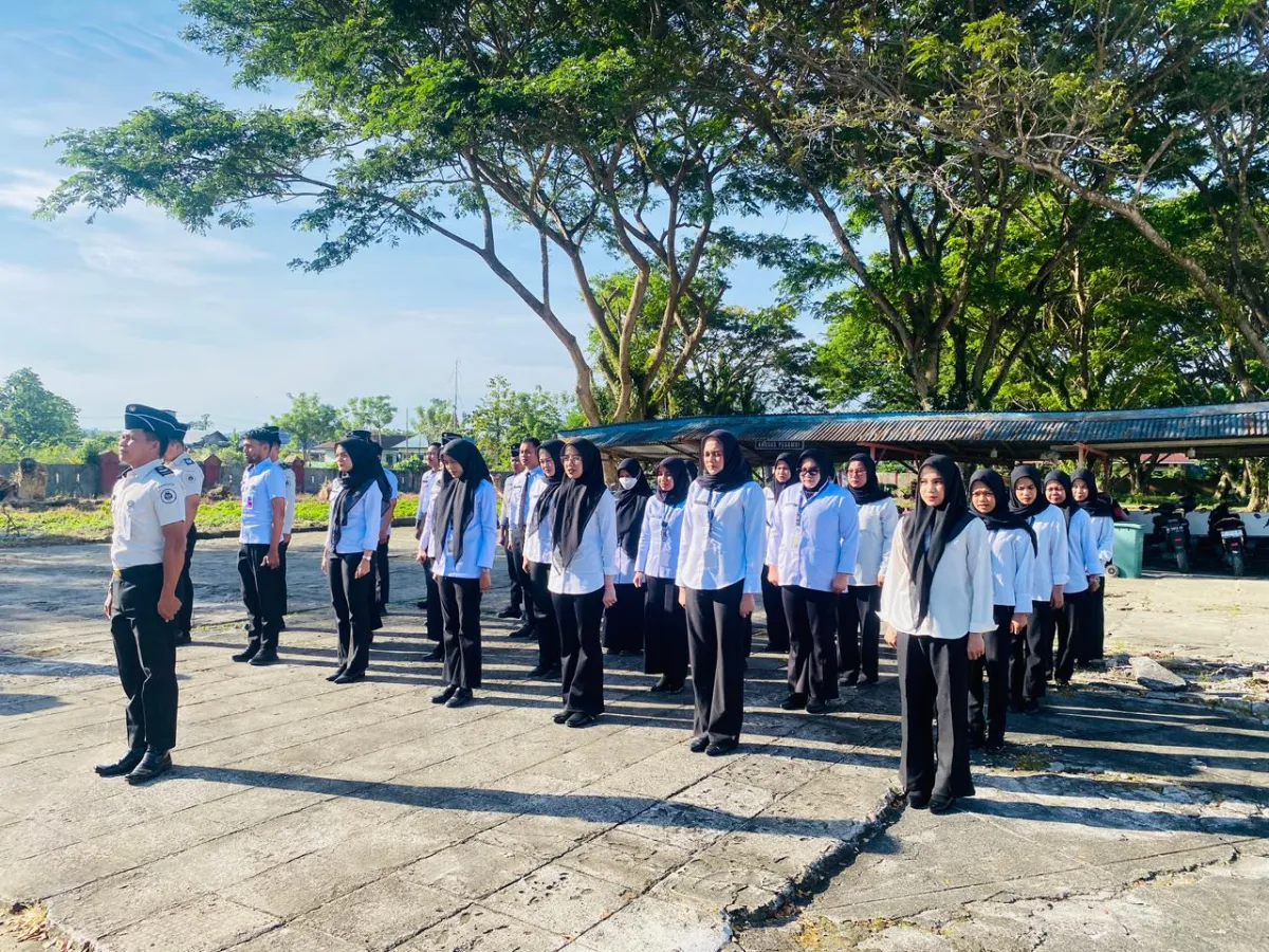 Apel Pagi ASN Rutan Pasangkayu Perkuat Disiplin dan Soliditas Pegawai