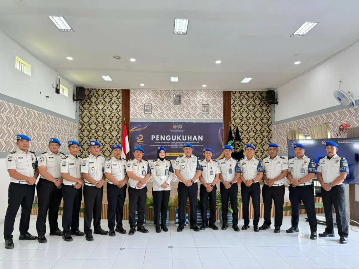 Apel Pengukuhan Satops Patnal 2026, Lapas Perempuan Mamuju Tegaskan Komitmen Disiplin