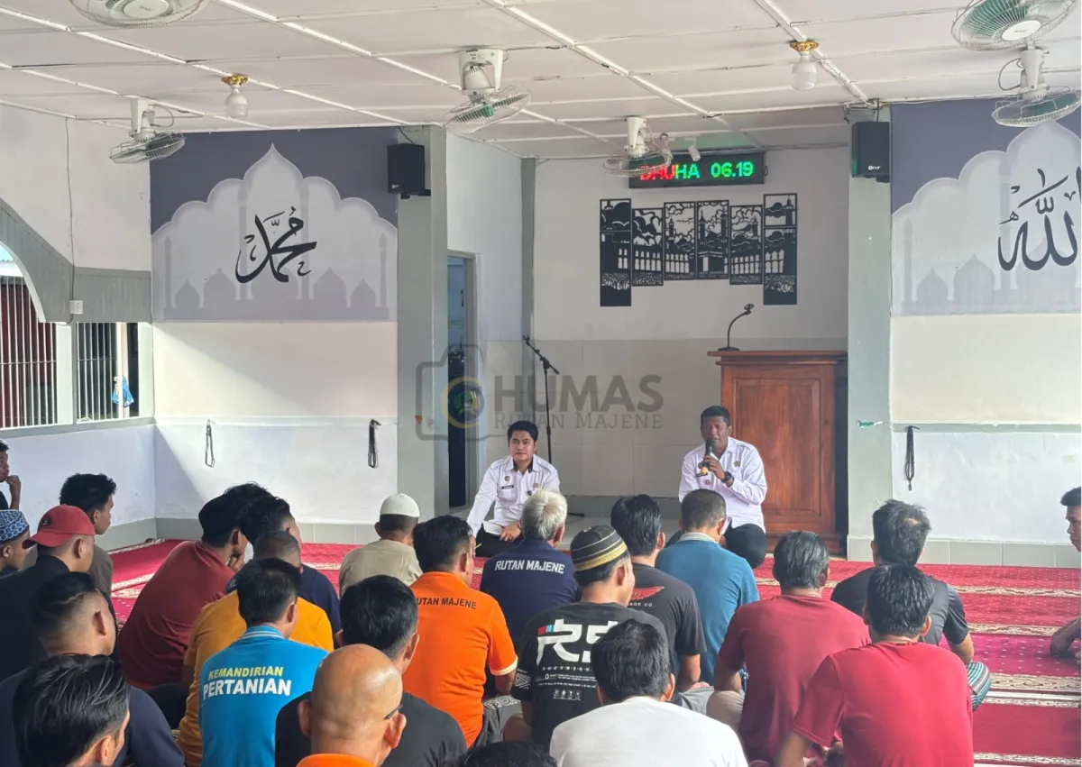 Awali Tahun 2026, Rutan Kelas IIB Majene Perkuat Keamanan melalui Pengarahan dan Tanya Jawab PKP