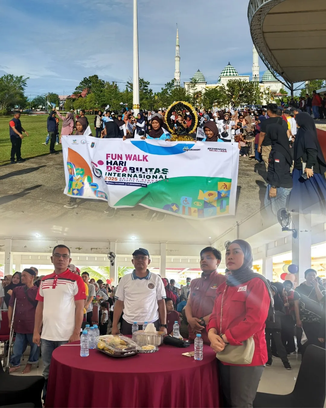 Bapas Polewali Hadiri Peringatan Hari Disabilitas Internasional 2025 di Lingkungan Pemda. Kab. Polewali Mandar