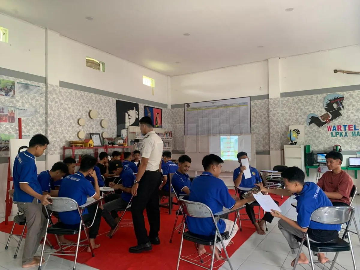Bentuk Karakter Positif, Anak Binaan LPKA Mamuju Ikuti Pembinaan Intensif