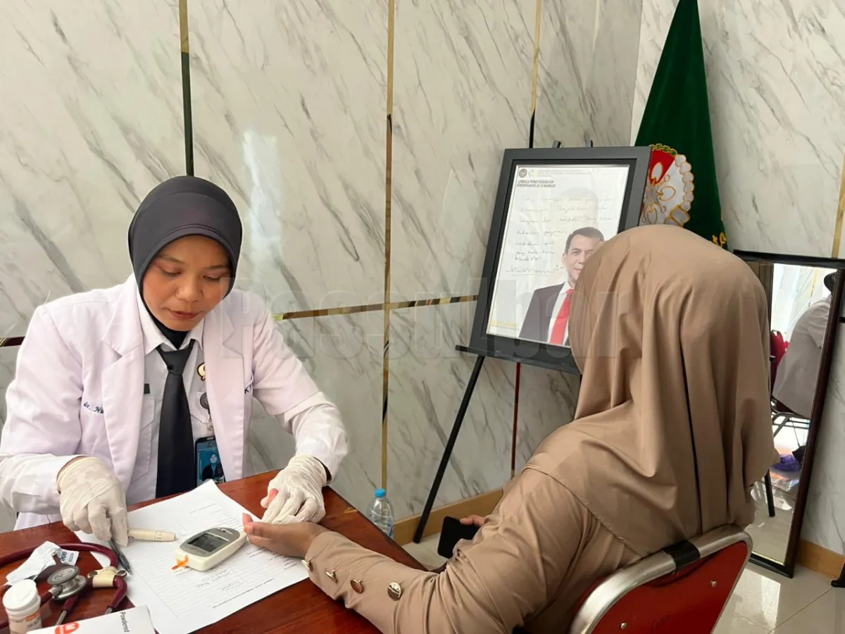 CEKATAN Hadir di Lapas Perempuan Mamuju, Pengunjung Nikmati Layanan Kesehatan Gratis