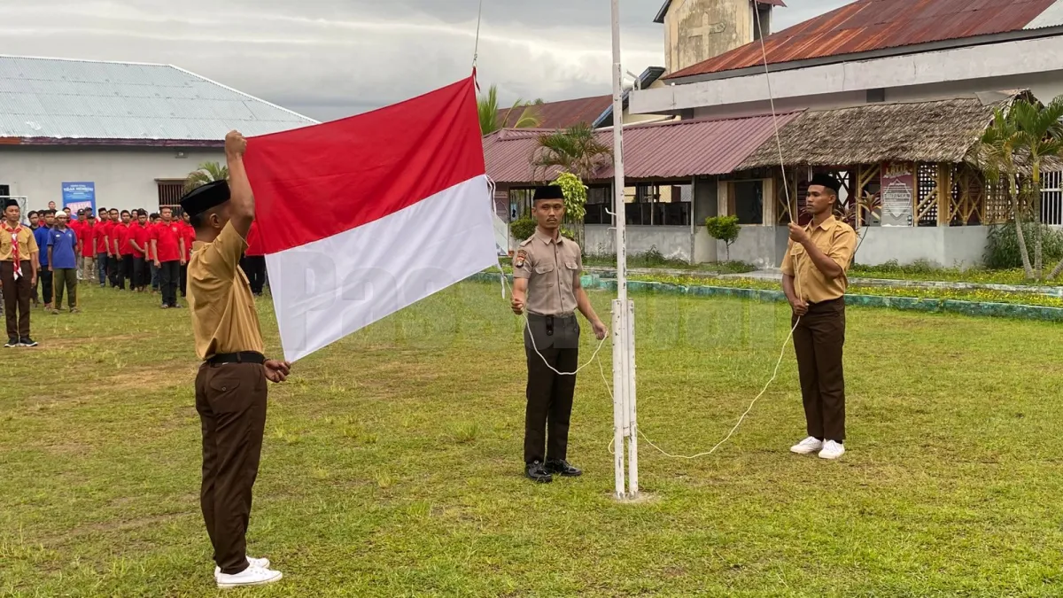 Di Balik Keterbatasan, WBP Tunjukkan Disiplin Lewat Upacara Bendera
