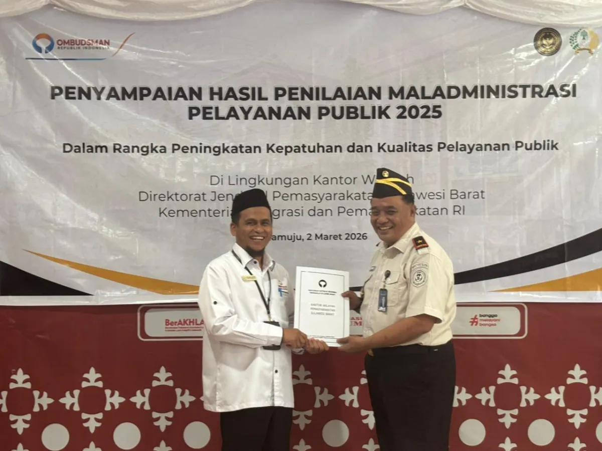 Kakanwil Ditjenpas Sulbar Dorong Perbaikan Layanan Publik
