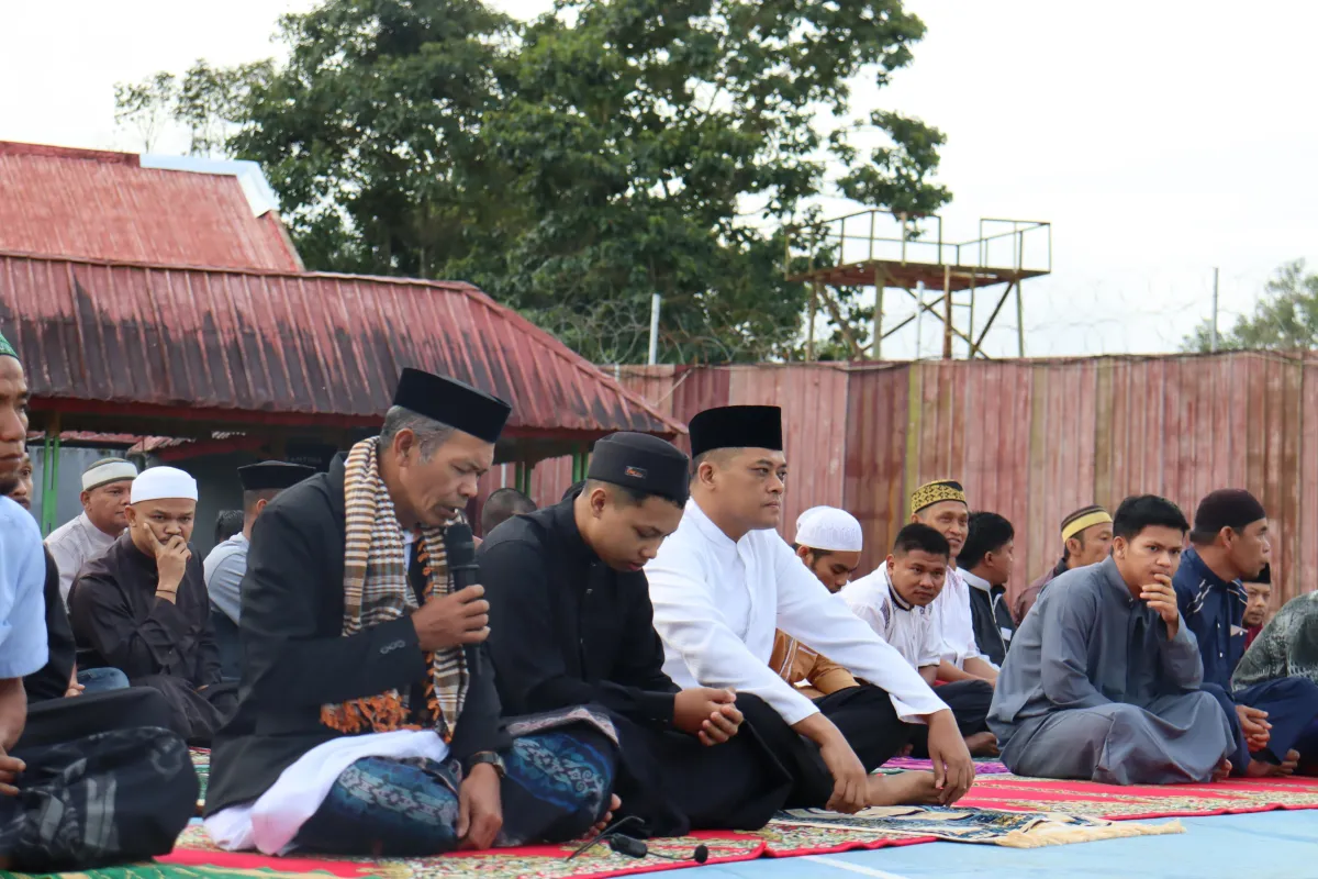Eid di Balik Dinding Tinggi, Potret Ibadah Penuh Harap diLapas Mamasa