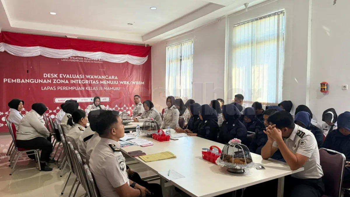 Evaluasi Kinerja Mei 2026, Lapas Perempuan Mamuju Perkuat Komitmen Tingkatkan Kualitas Pelaksanaan Tugas dan Fungsi