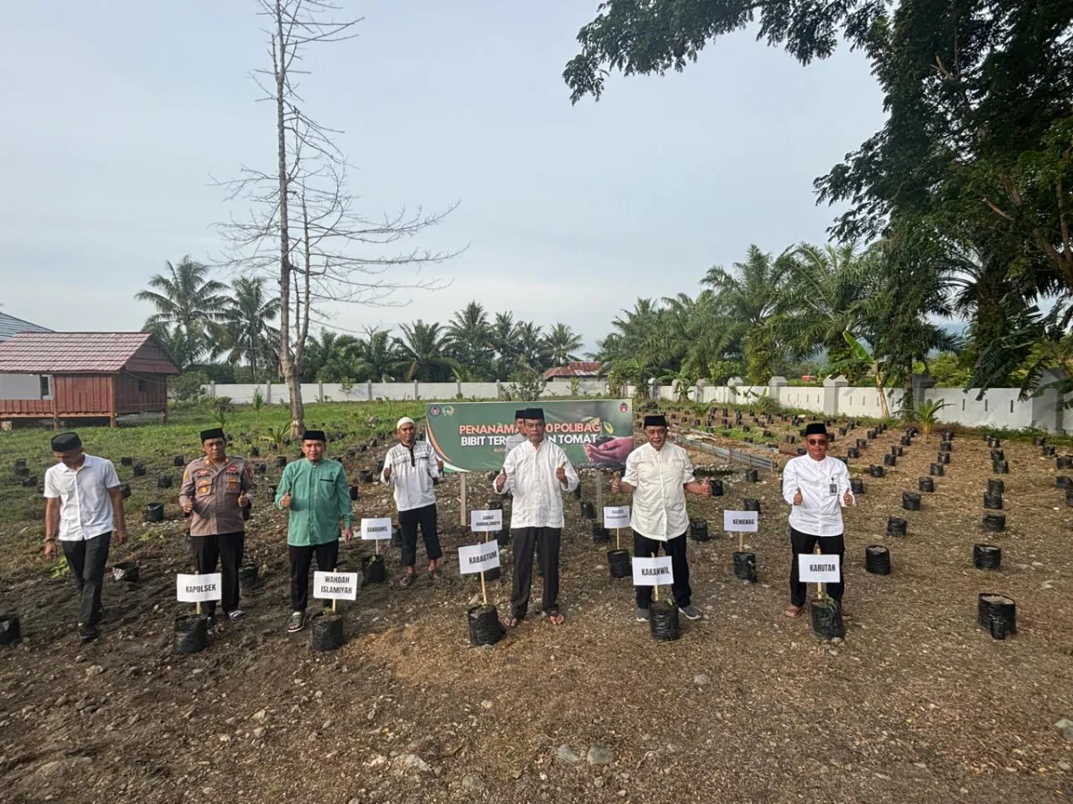 Kakanwil Ditjenpas Sulbar Dukung Ketahanan Pangan di Rutan Pasangkayu