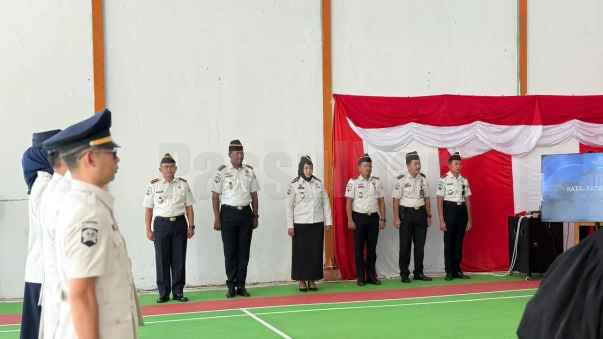 Kalapas Perempuan Mamuju Hadiri Pengangkatan dan Pengambilan Sumpah PNS di Lingkungan Kanwil Ditjenpas Sulbar