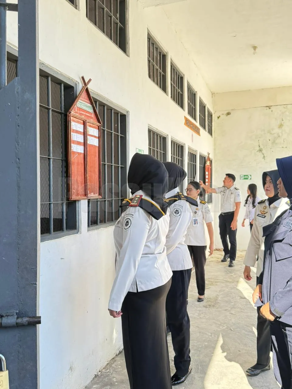 Kalapas Perempuan Mamuju, Laksanakan Kontrol Keliling Bersama Jajaran di Area Lapas