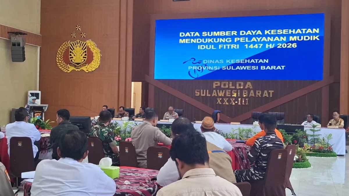 Kanwil Ditjenpas Sulbar Ikuti Rakor Lintas Sektor Operasi Ketupat Marano 2026