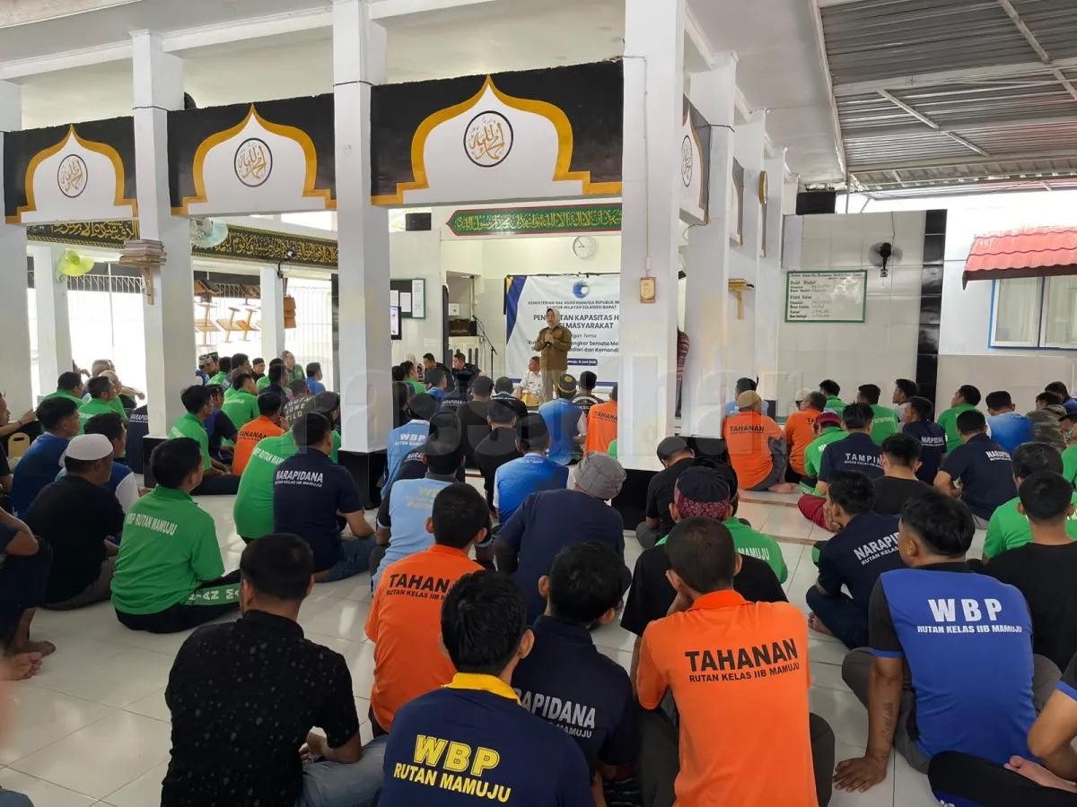 Kanwil Kementerian HAM Sulbar Gelar Penguatan Kapasitas HAM Bagi Warga Binaan Rutan Mamuju