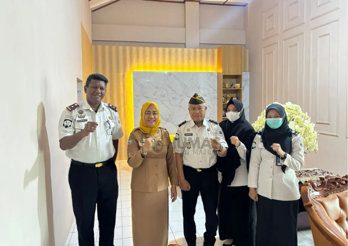 Karutan Majene Laksanakan Kunjungan Koordinasi ke Wakil Bupati Majene Terkait Pemberlakuan KUHP dan KUHAP Baru