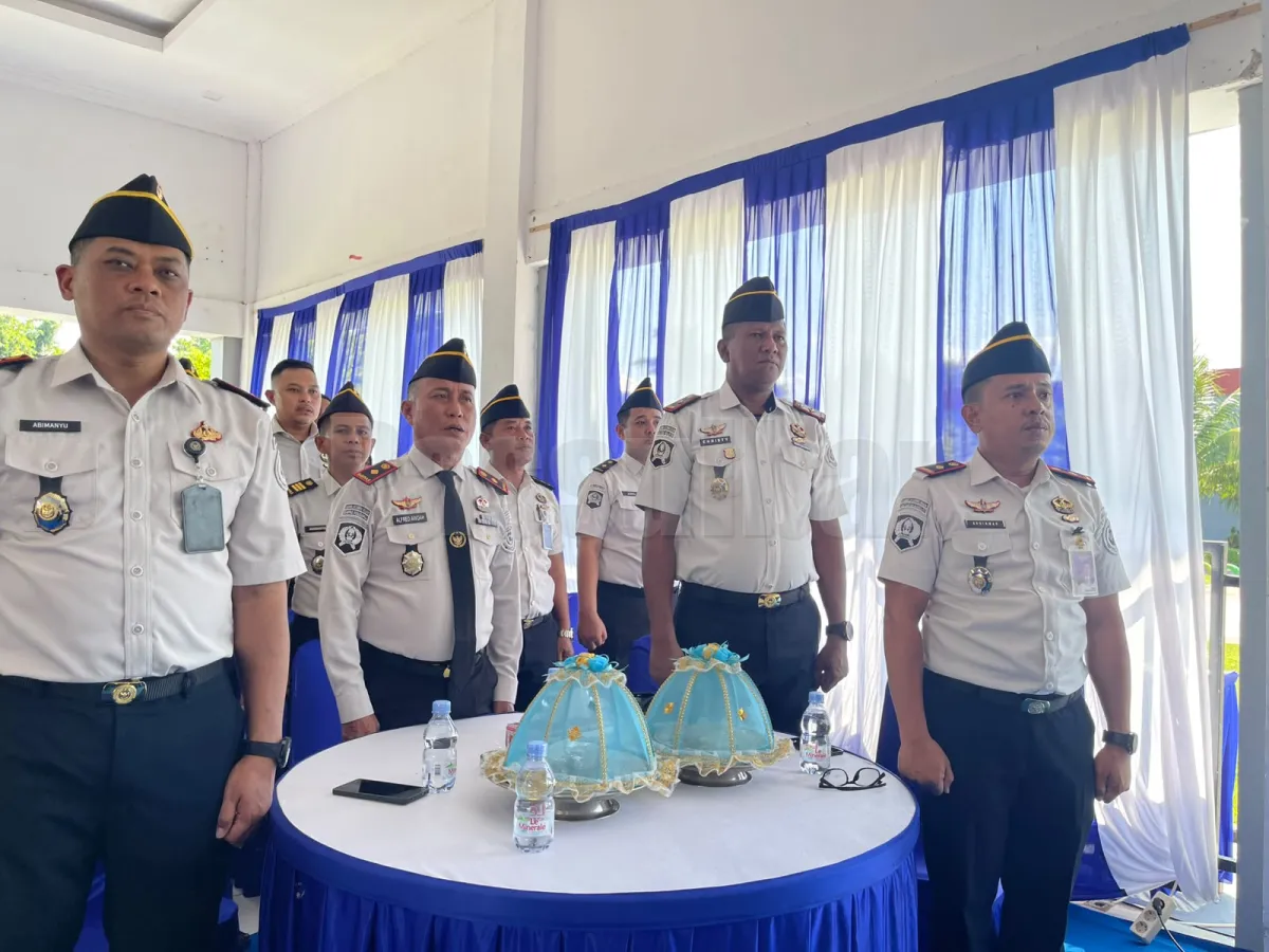 Karutan Mamuju Hadiri Pamit Kenal Kakanwil Ditjenpas Sulawesi Barat, Wujudkan Kolaborasi Yang Semakin Kuat