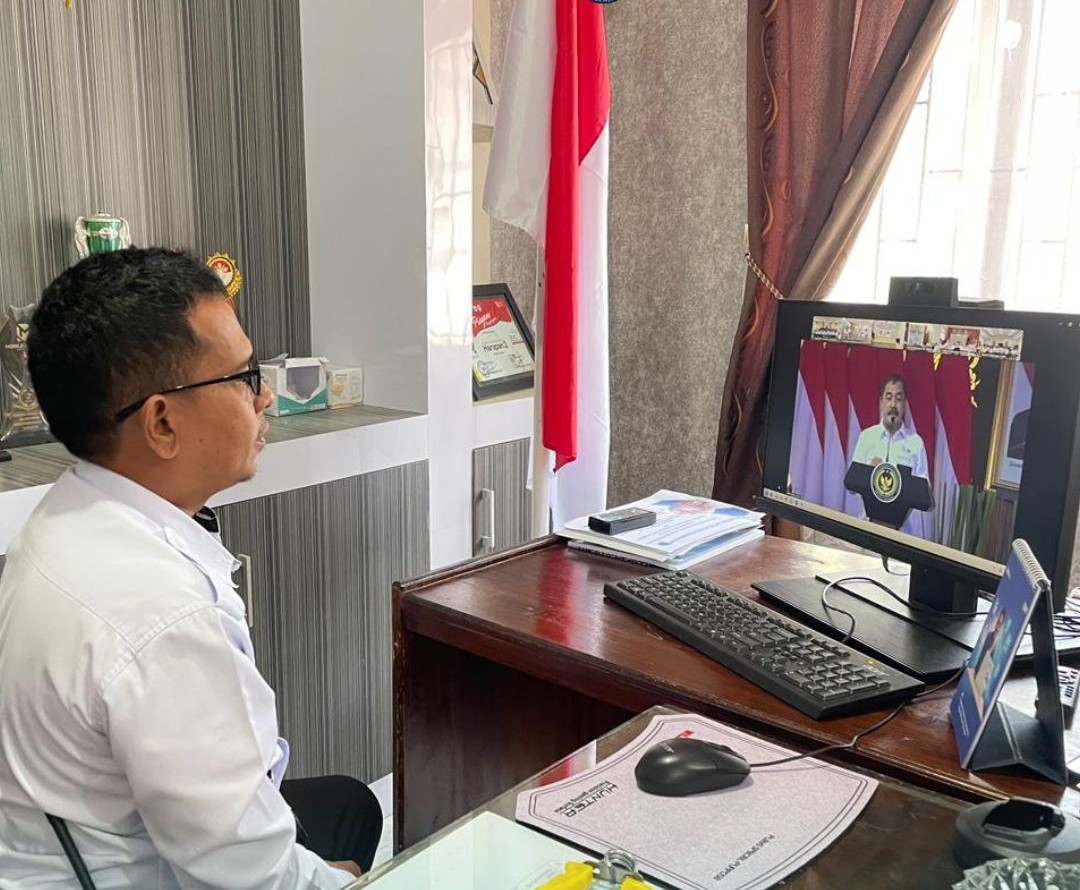 KARUTAN MAMUJU MENGIKUTI REFLEKSI AKHIR TAHUN 2025 KEMENTERIAN IMIGRASI DAN PEMASYARAKATAN SECARA VIRTUAL