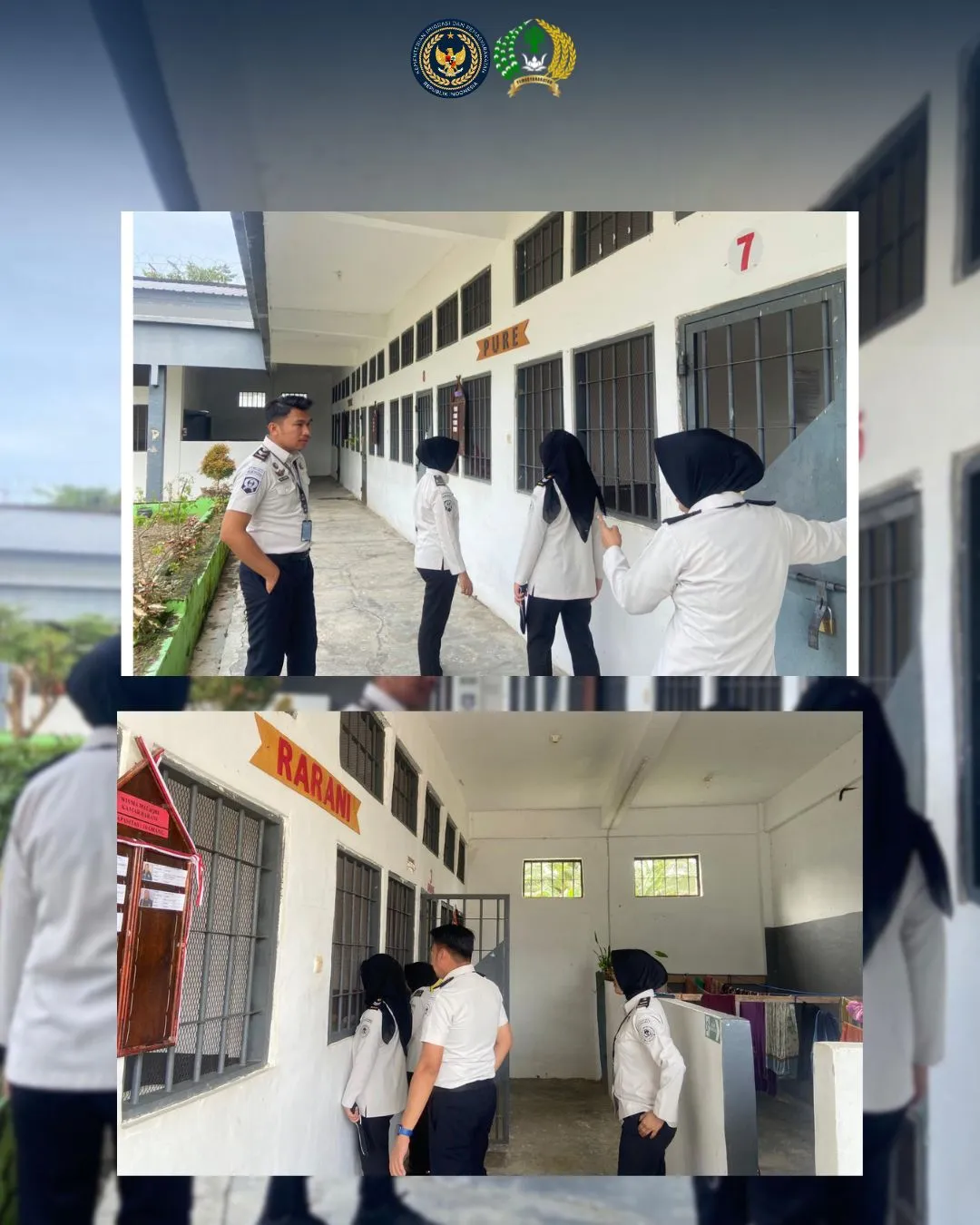 Keamanan Prioritas, Petugas Lapas Perempuan Mamuju Rutin melakukan kontrol keliling