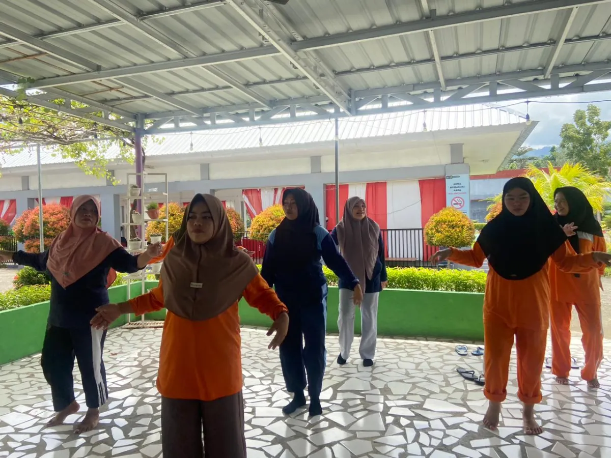 Kembangkan Bakat dan Kepercayaan Diri WBP, Melalui Pembinaan Seni Tari di Lapas Perempuan Mamuju