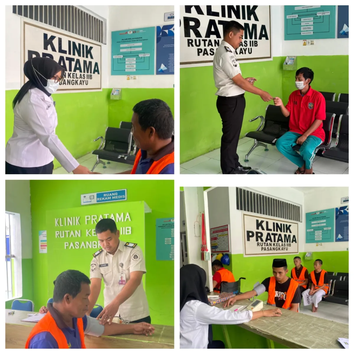 Klinik Rutan Pasangkayu Aktif Layani Kesehatan Warga Binaan Setiap Hari