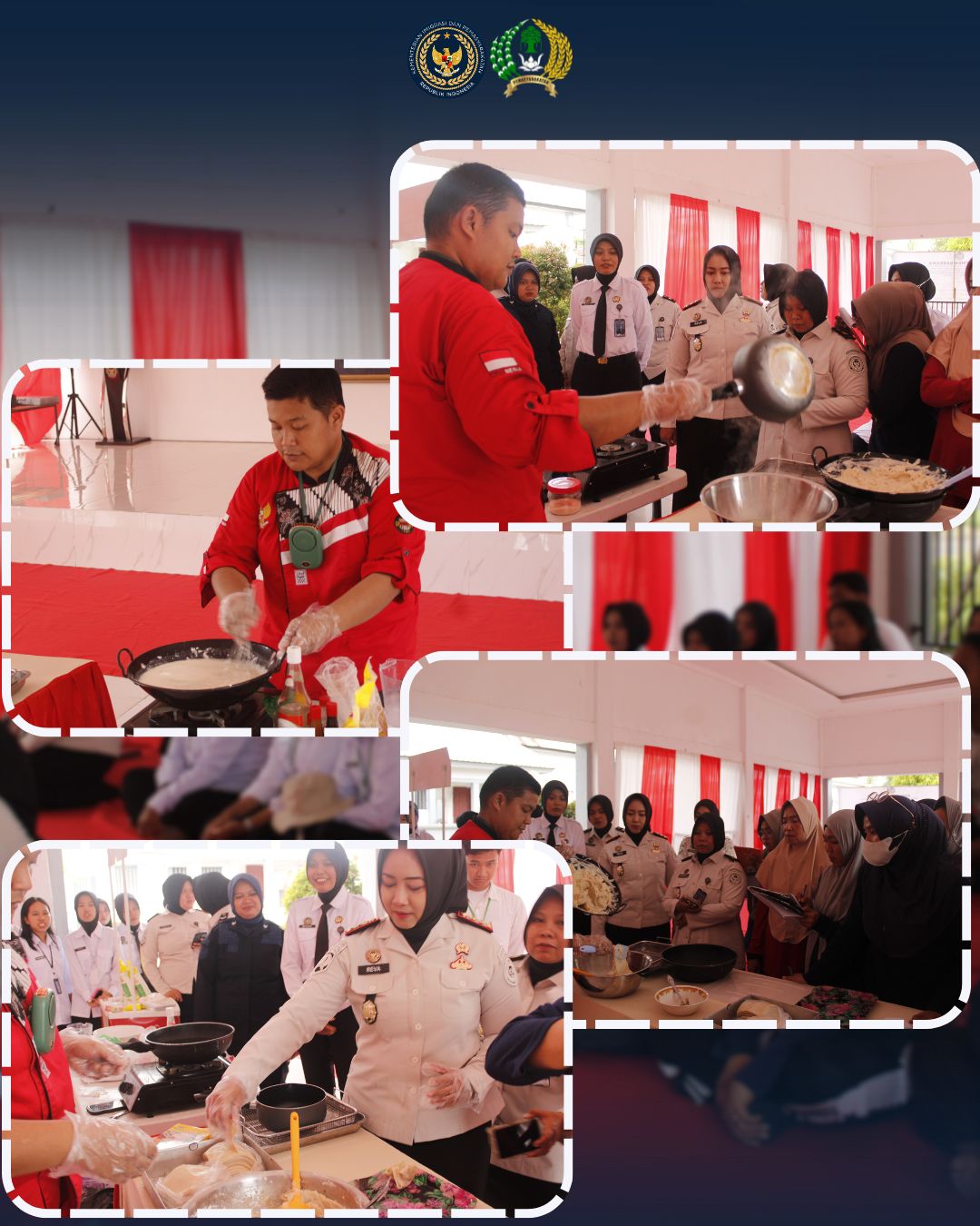 Kolaborasi Kreatif, Rumah Kelinci dan Lapas Perempuan Mamuju Gelar Cooking Demo di Aula Ismail Shaleh