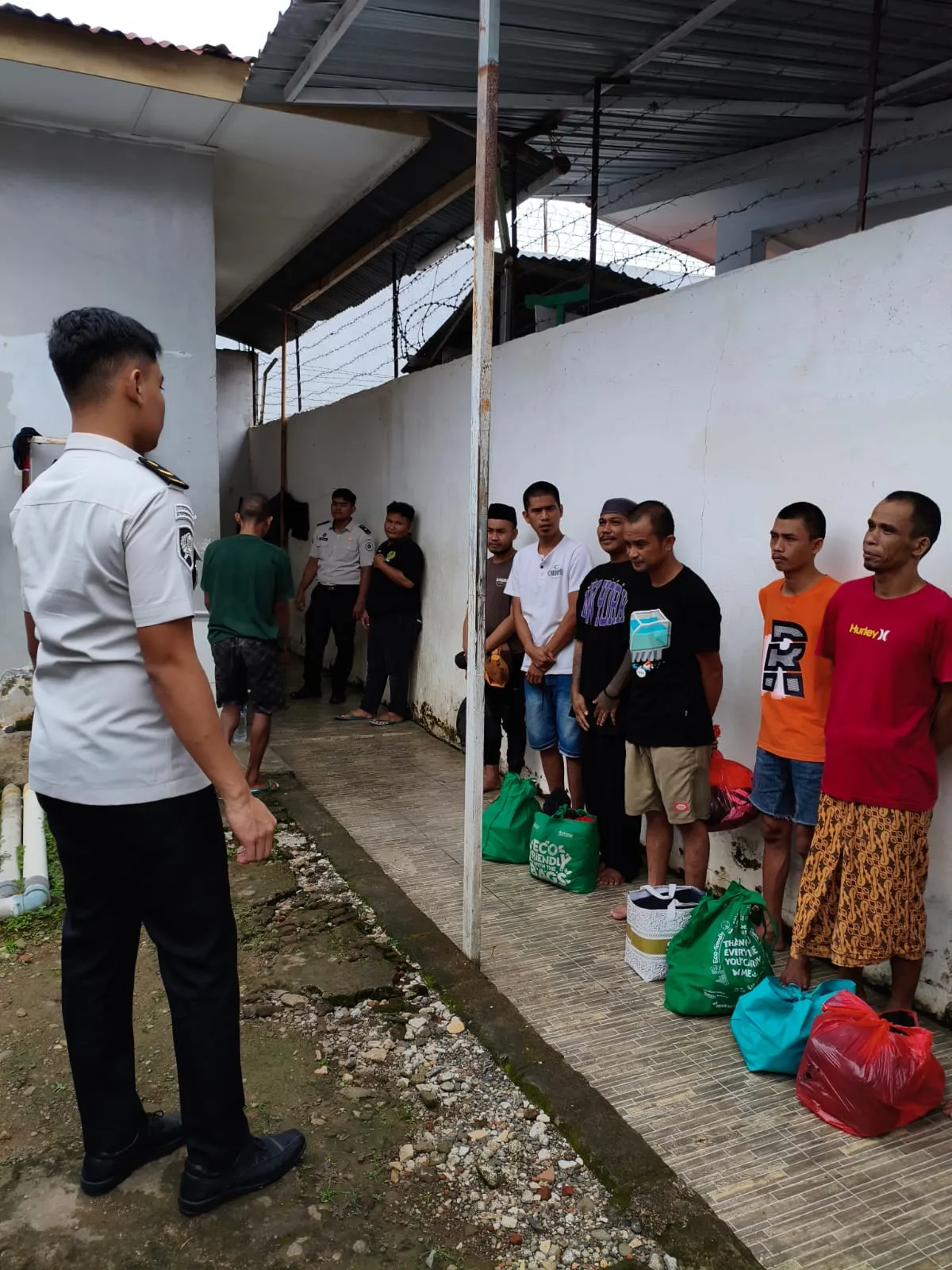 Langkah Awal Pembinaan, Tahanan Baru Rutan Mamuju Diberi Pembekalan Masa Pengenalan Lingkungan Hunian