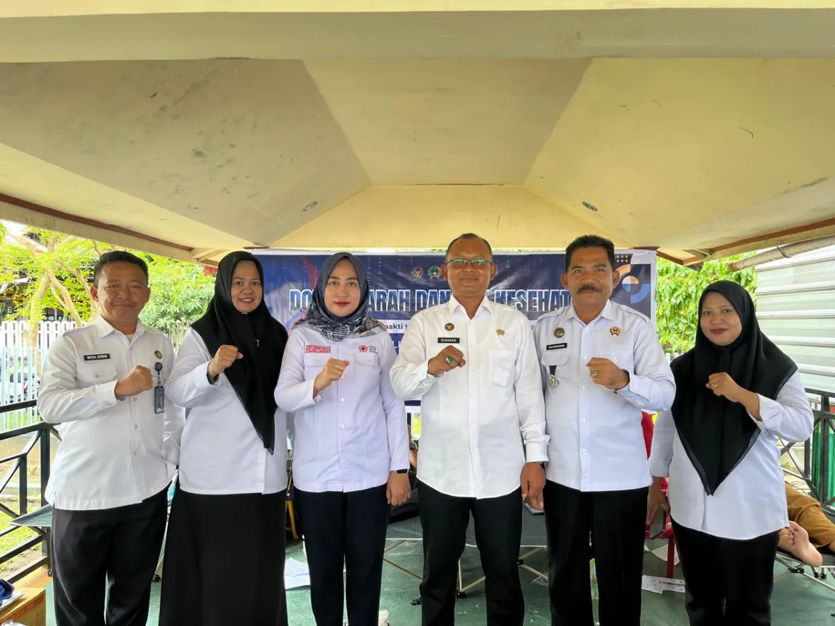 Lapas Kelas IIB Polewali Gelar Donor Darah Peringati Hari Bhakti Kemenimipas Yang Pertama