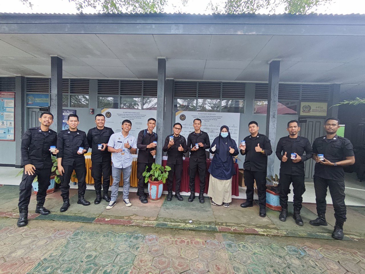 Lapas Kelas IIB Polewali Laksanakan Pemeriksaan Urine Rutin bagi Anggota Regu Pengamanan