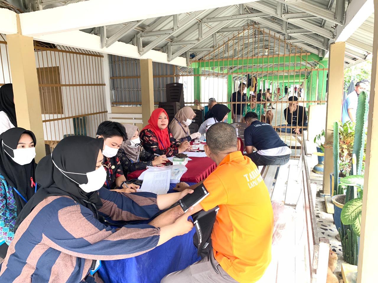 Lapas Kelas IIB Polewali Laksanakan Screening HIV/AIDS bagi WBP
