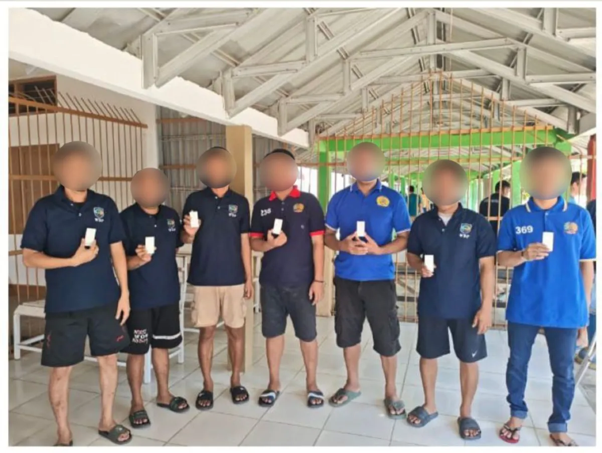 Lapas Kelas IIB Polewali menggelar Tes Urine bagi 7 Peserta Rehabilitasi Kategori Berat