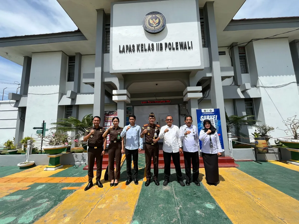 Lapas Kelas IIB Polewali Terima Kunjungan Silaturahmi Kajari Polewali Mandar