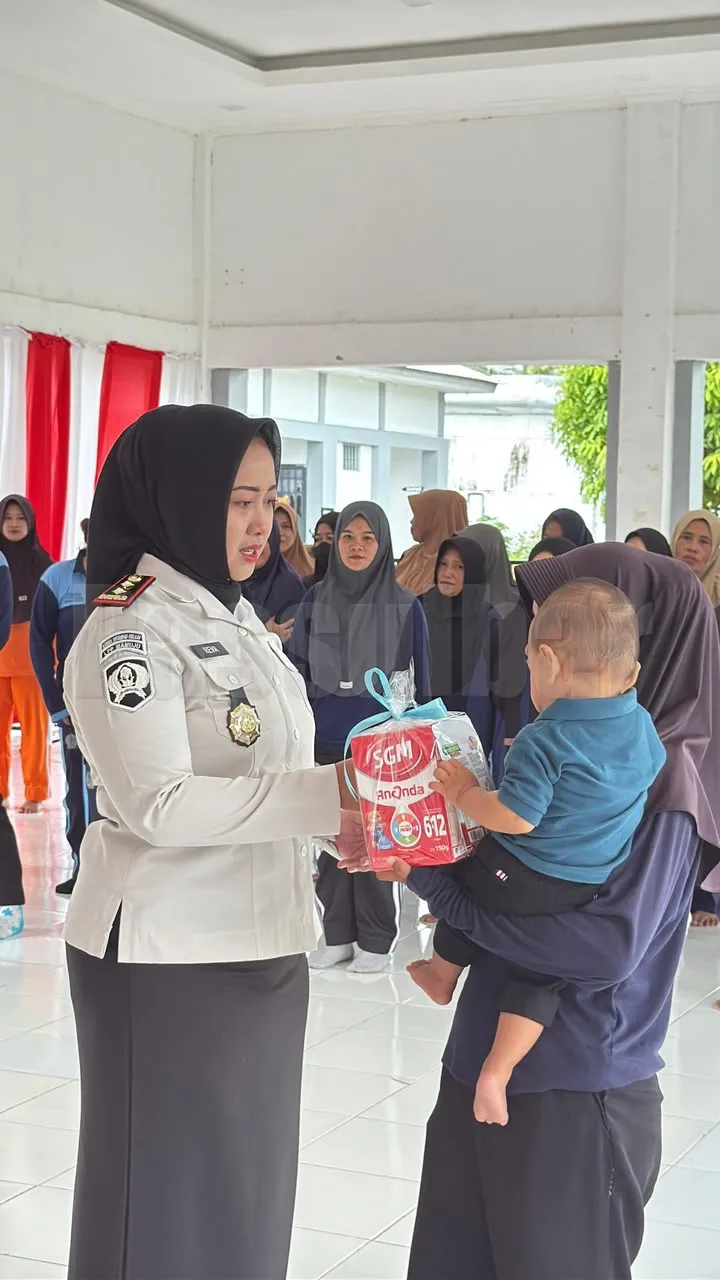 Lapas Perempuan Mamuju Penuhi Hak Dasar Warga Binaan Melalui Pemberian Sandang dan Perlengkapan Harian