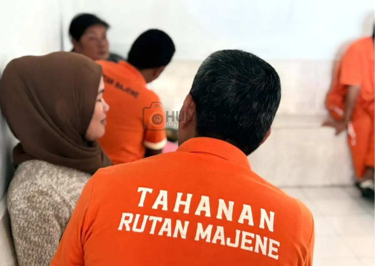 Layanan Kunjungan Ramadan Tetap Dibuka, Rutan Majene Fasilitasi Silaturahmi Warga Binaan dengan Keluarga