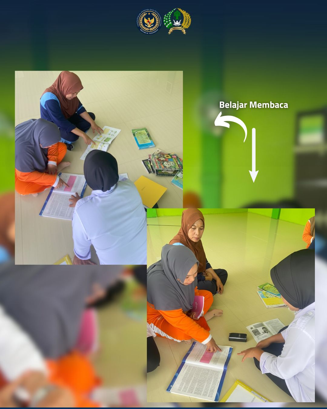 Literasi untuk Perubahan, Warga Binaan LPP Mamuju Ikuti Pembinaan Baca Tulis
