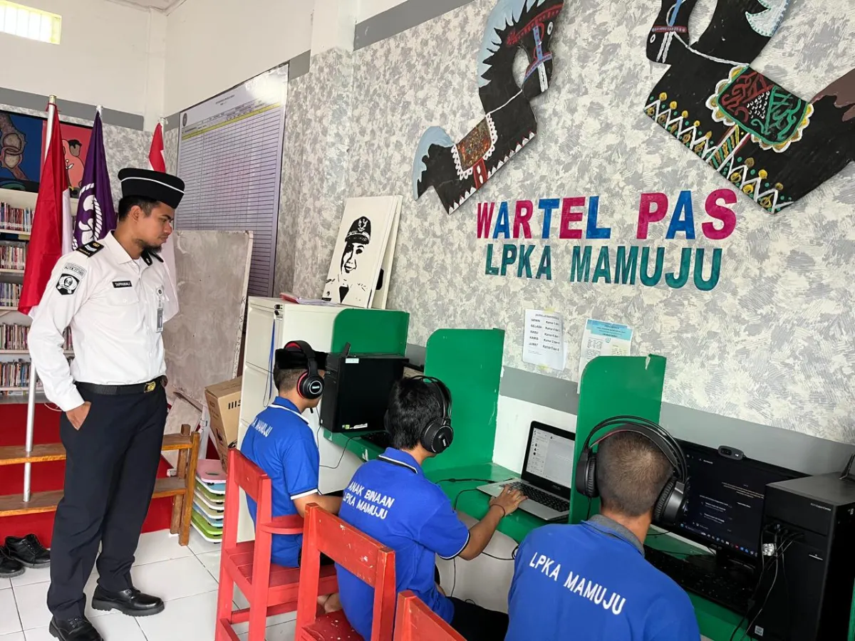 LPKA Mamuju Hadirkan Layanan Wartel Gratis, Pererat Komunikasi Anak Binaan dengan Keluarga