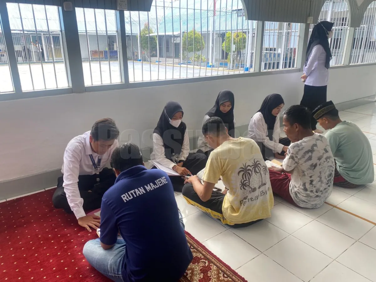 Melalui Kelas Iqra’, Rutan Majene Perkuat Pembinaan Spiritual Warga Binaan
