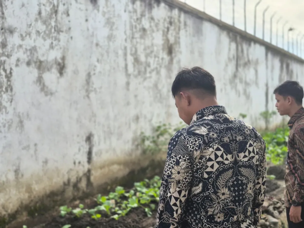 Monitoring Pertanian Awal Tahun 2026, Lapas Polewali Pastikan Program Kemandirian Berjalan Optimal