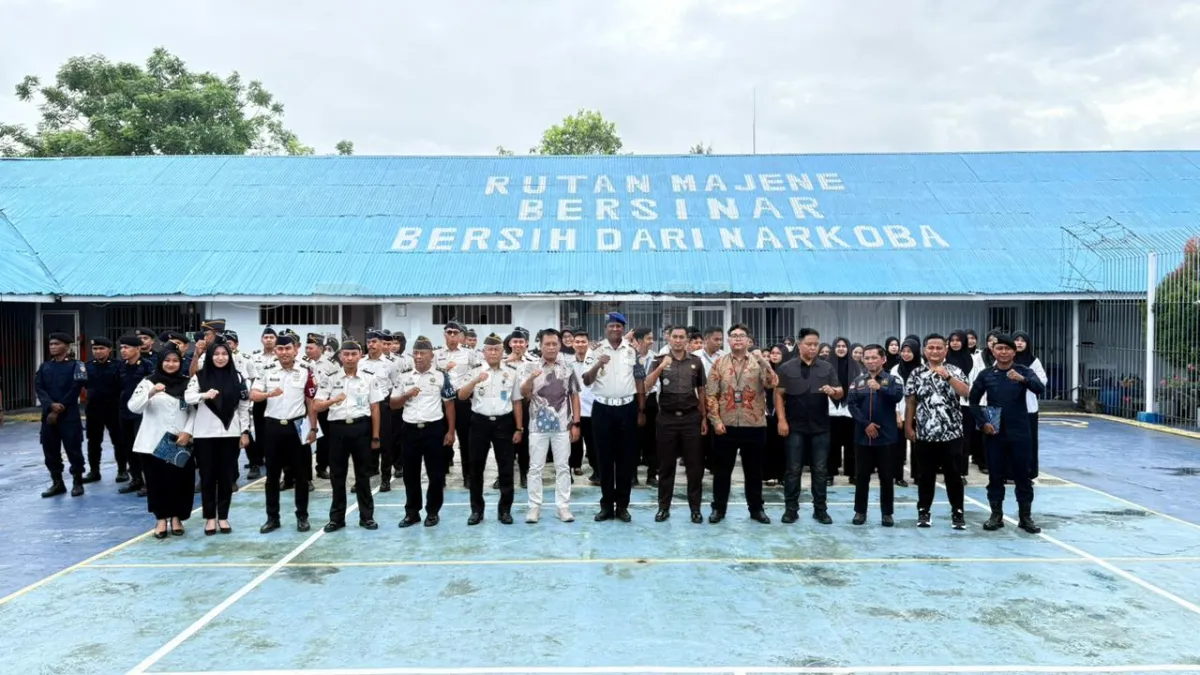Pelaksanaan Ikrar dan Penguatan Pengawasan, Rutan Majene Tegaskan Komitmen Bersih dari Handphone Ilegal, Narkoba, dan Penipuan