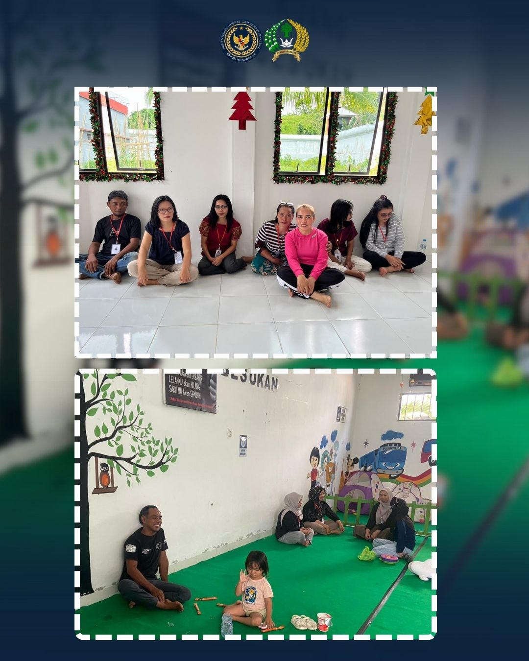 Pelayanan Humanis di Hari Natal, LPP Mamuju Fasilitasi Kunjungan dan Video Call Warga Binaan