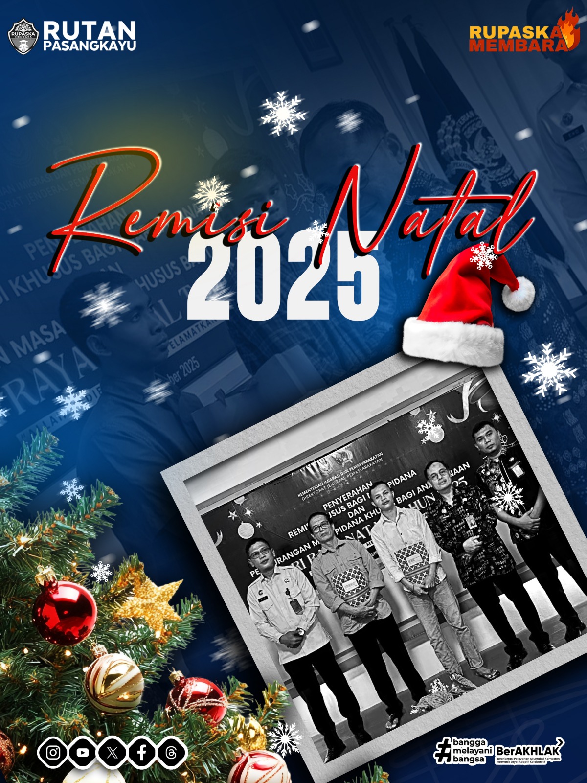 Pemberian Remisi Natal 2025
