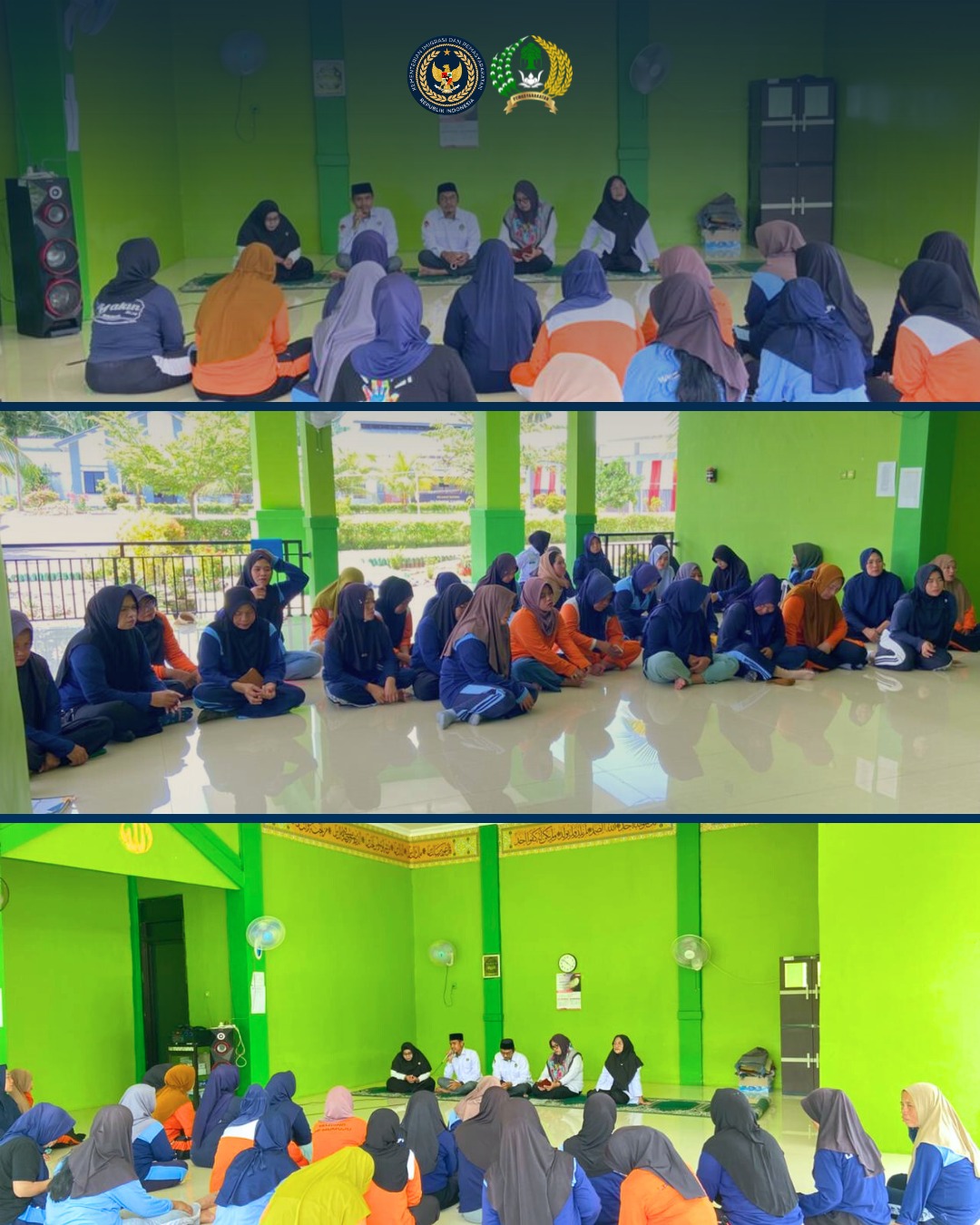 Penyuluhan Kemenag tentang Amalan di Bulan Ramadan, WBP Lapas Perempuan Mamuju Antusias Ikuti Kegiatan di Masjid An-Nisa