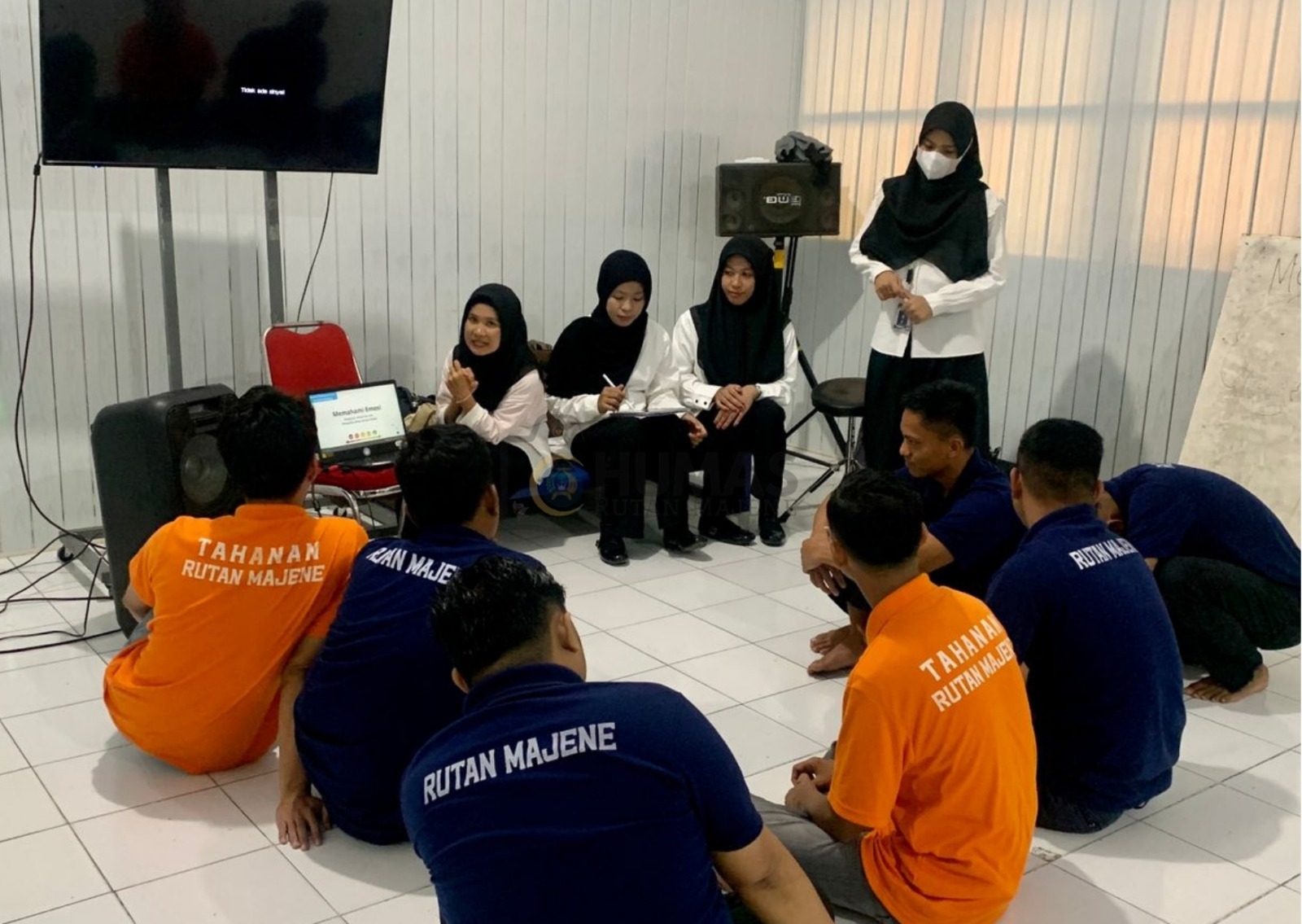 Penyuluhan Kesehatan Mental Rutan Majene: Bantu Warga Binaan Kelola Emosi secara Sehat