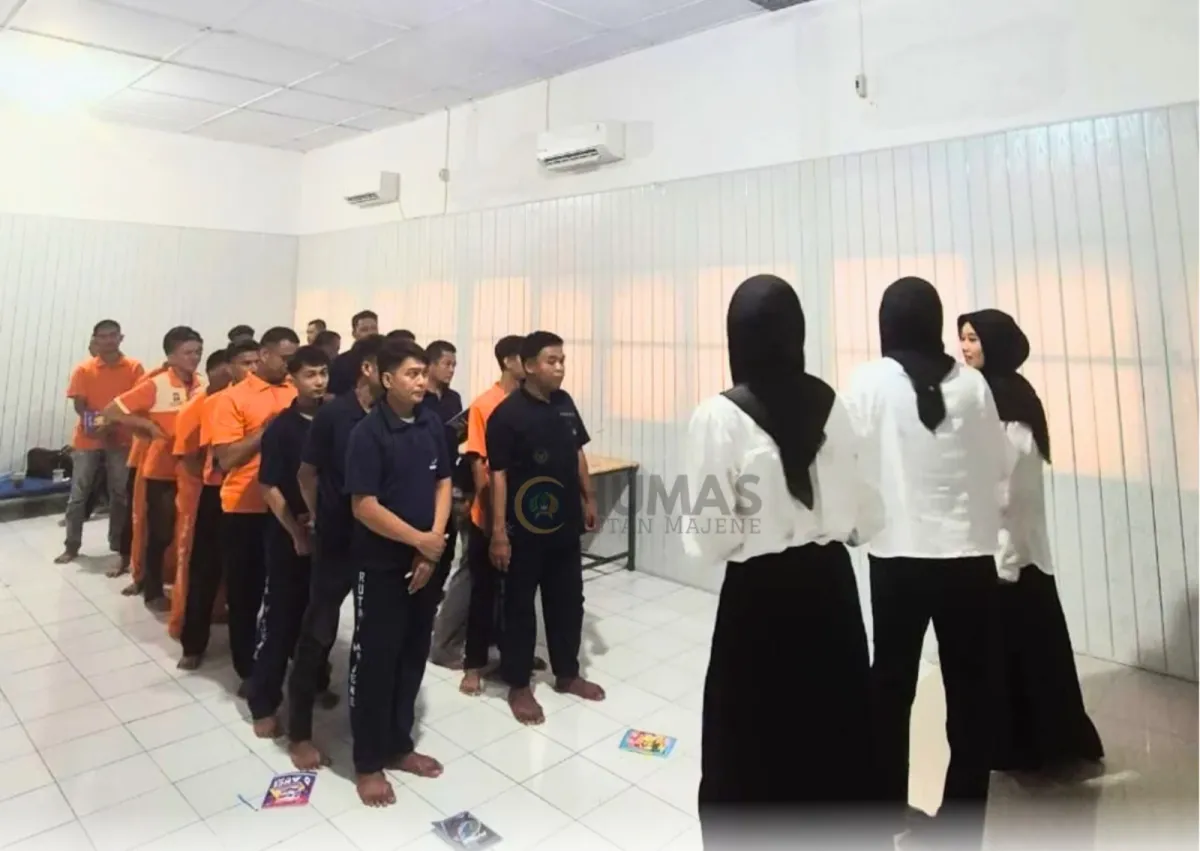 Perkaya Kosa Kata Bahasa Inggris Warga Binaan, Rutan Majene Hadirkan Pembelajaran Interaktif Melalui Permainan Tebak Kata