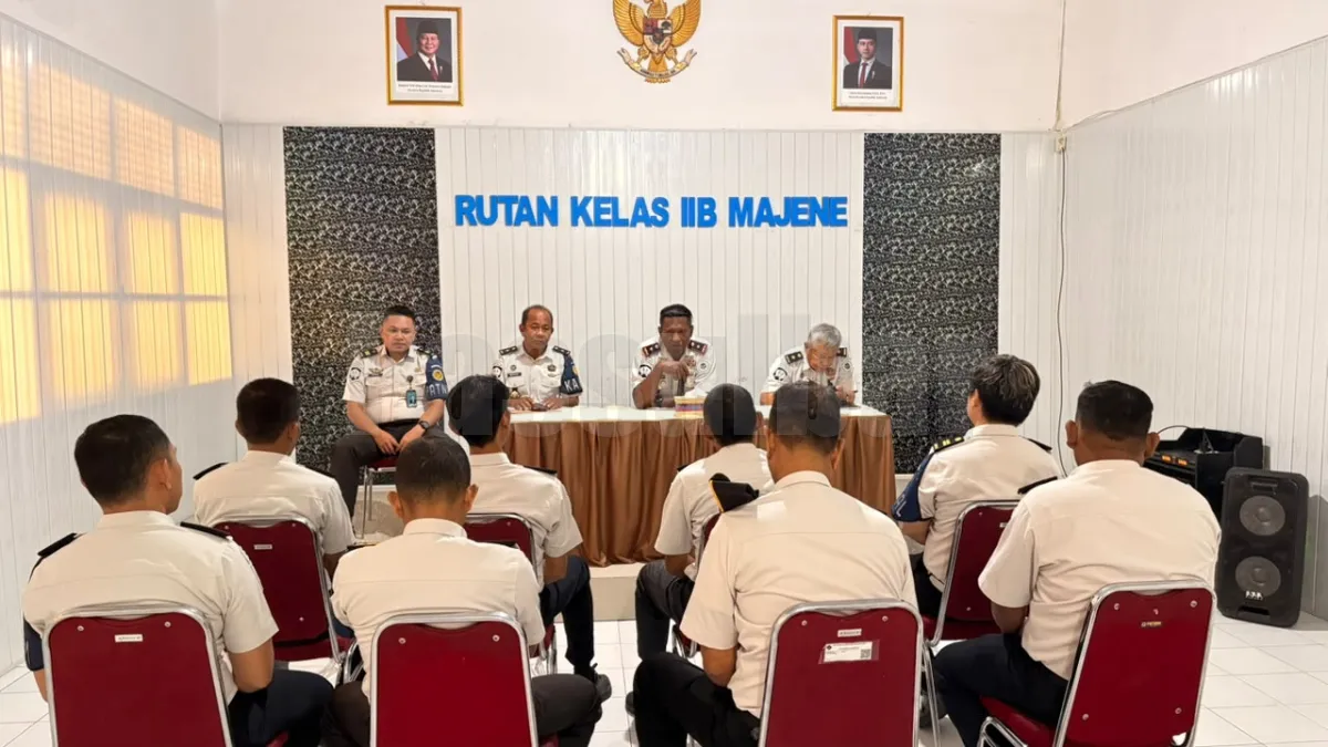 Perkuat Fungsi Wali Pemasyarakatan, Rutan Majene Optimalkan Pembinaan dan Pengawasan Warga Binaan
