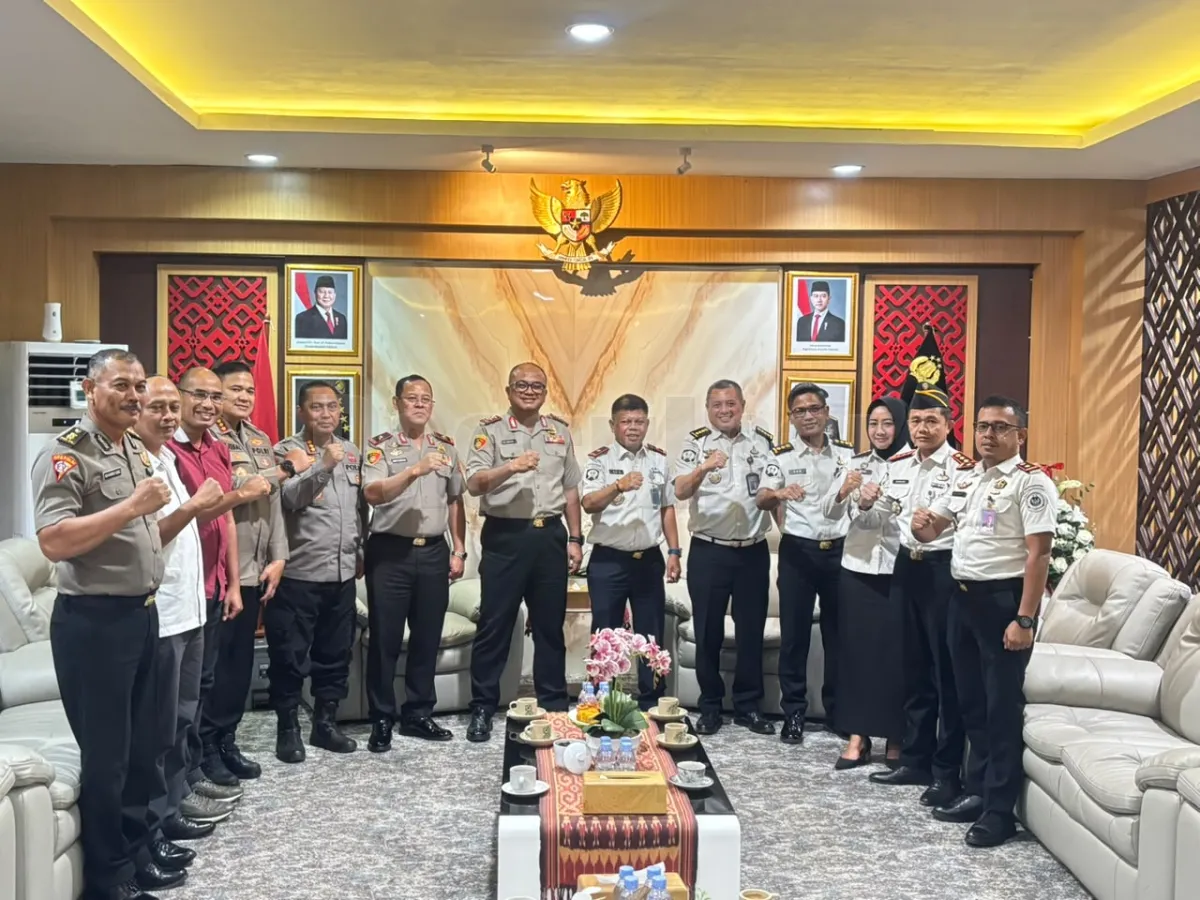 Perkuat Keamanan dan P4GN, Kanwil Ditjenpas Sulbar dan Polda Sulbar Resmi Tanda Tangani PKS Strategis