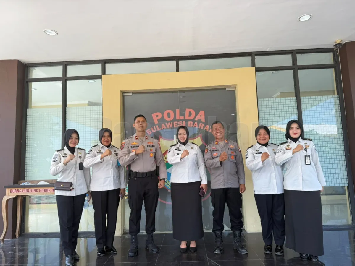 Perkuat Kesiapsiagaan Petugas, Lapas Perempuan Mamuju Koordinasi dengan Samapta Polda Sulbar