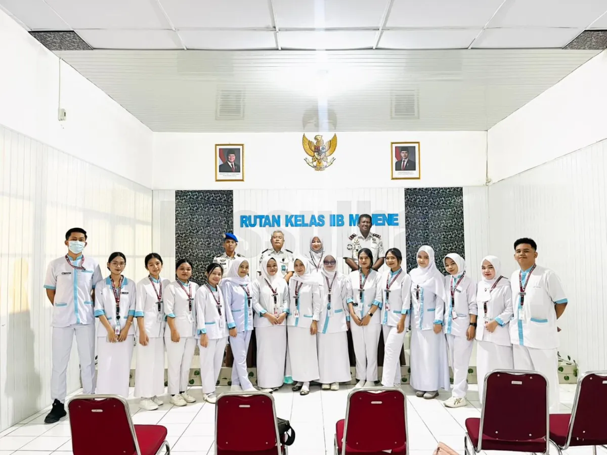 Perkuat Kolaborasi dengan Unsulbar, Rutan Majene Terima 15 Mahasiswa Profesi Ners untuk Praktik Lapangan