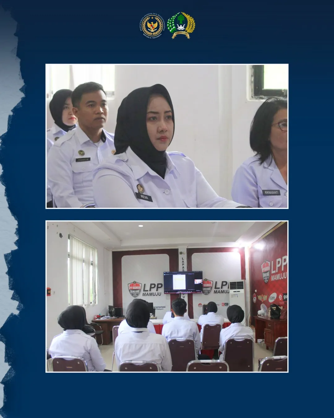 Perkuat Pembinaan Humanis, Lapas Perempuan Mamuju ikuti Rapat Virtual Direktur Jenderal Pemasyarakatan