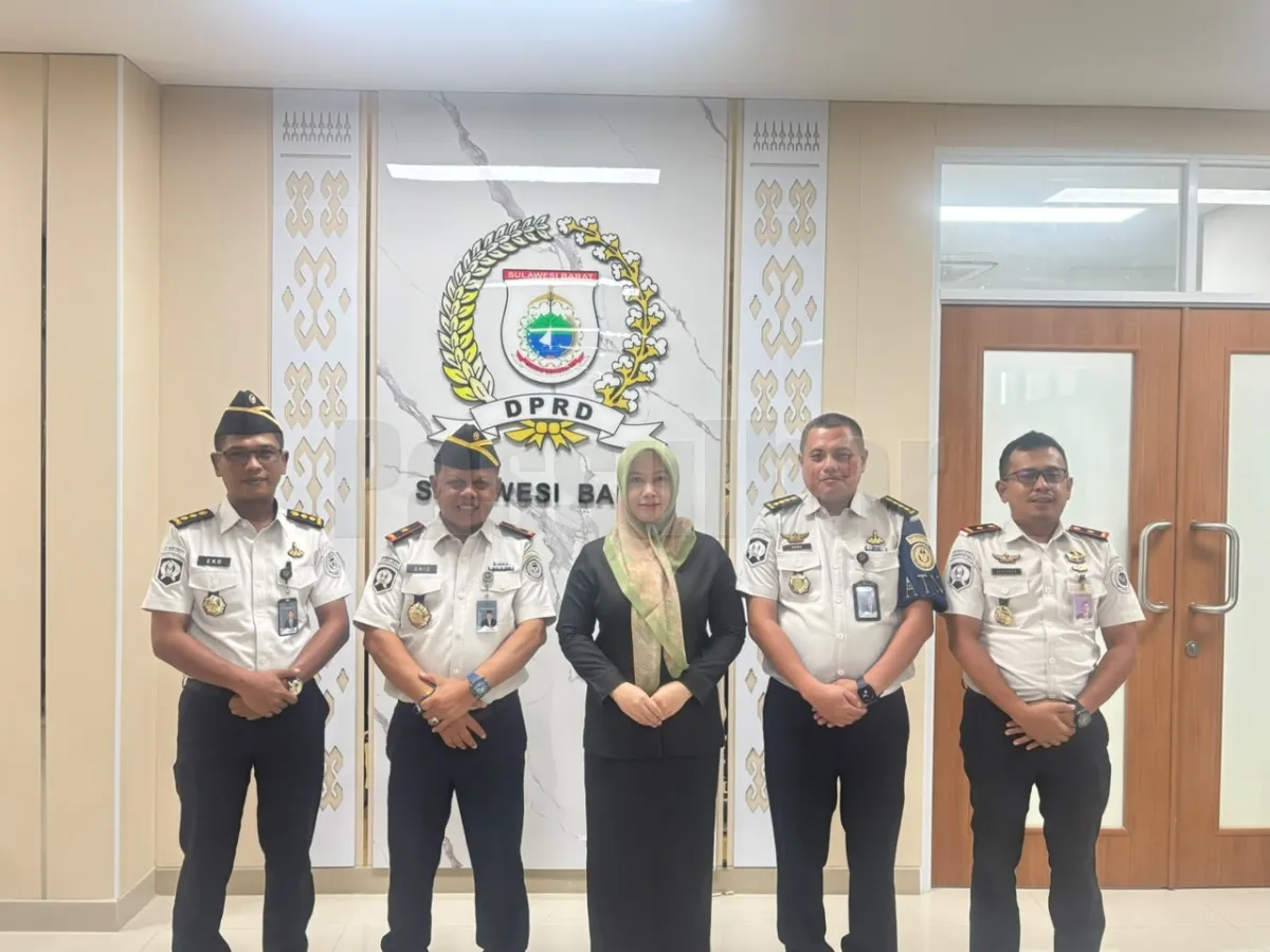 Perkuat Sinergi dan Program Ketahanan Pangan UPT, Kakanwil Ditjenpas Sulbar Said Mahdar Temui Ketua DPRD Sulbar