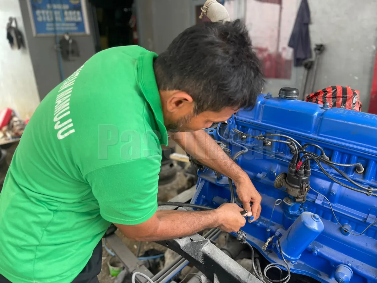 Produktif Jalani Pembinaan, Warga Binaan Rutan Mamuju Tunjukkan Keahlian Dibidang Perbengkelan