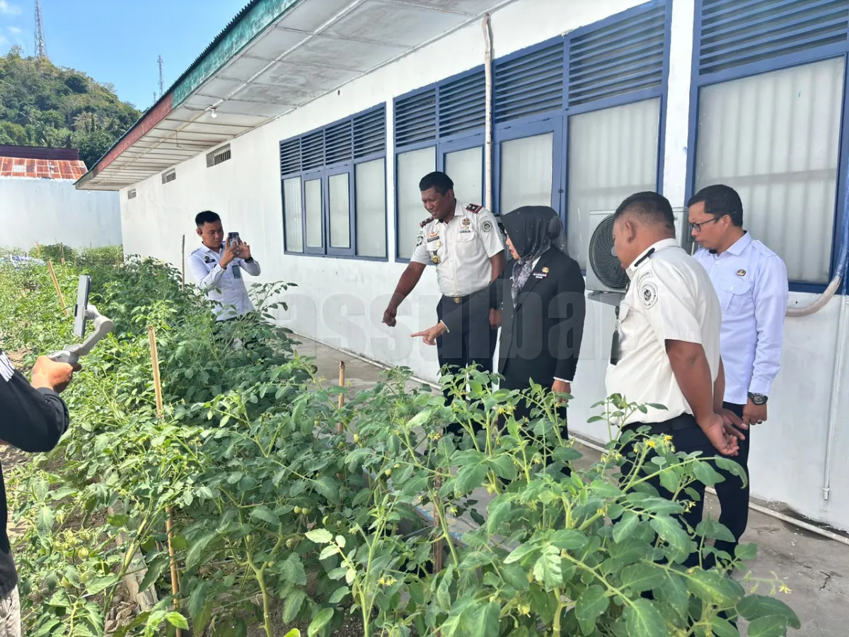 Rutan Majene Terima Kunjungan Wakil Bupati dan Kepala Dinas Lingkungan Hidup Kabupaten Majene, Tinjau Lahan Program Pembinaan Kemandirian Warga Binaan