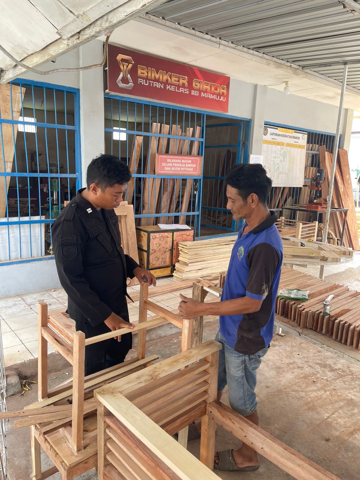 Rutan Mamuju Antisipasi Gangguan Kamtib dengan Penambahan Piket Staf di Hari Libur